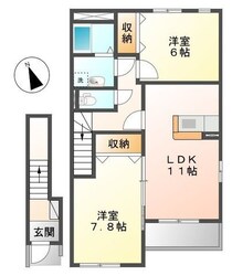 グランディールの物件間取画像